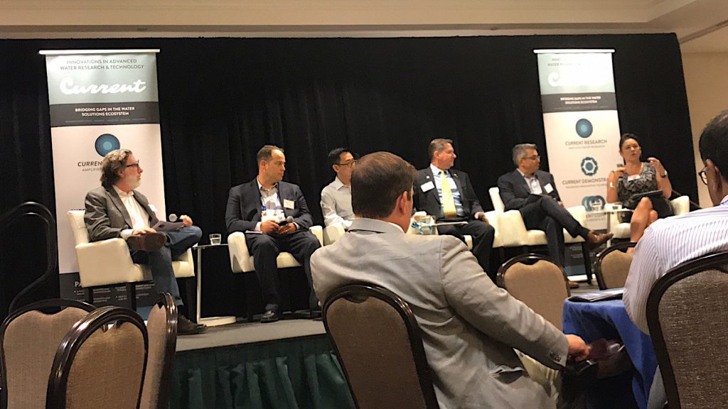 Ari Raivetz speaks about Digital Transformation with his peers at Current water panel in New Orleans.