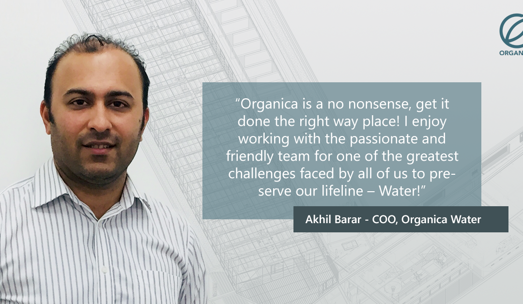 An Inside Look: Get to Know Organica Water’s COO Akhil Barar